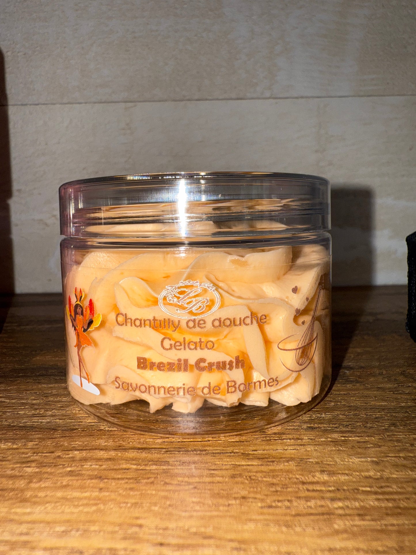 Chantilly de douche