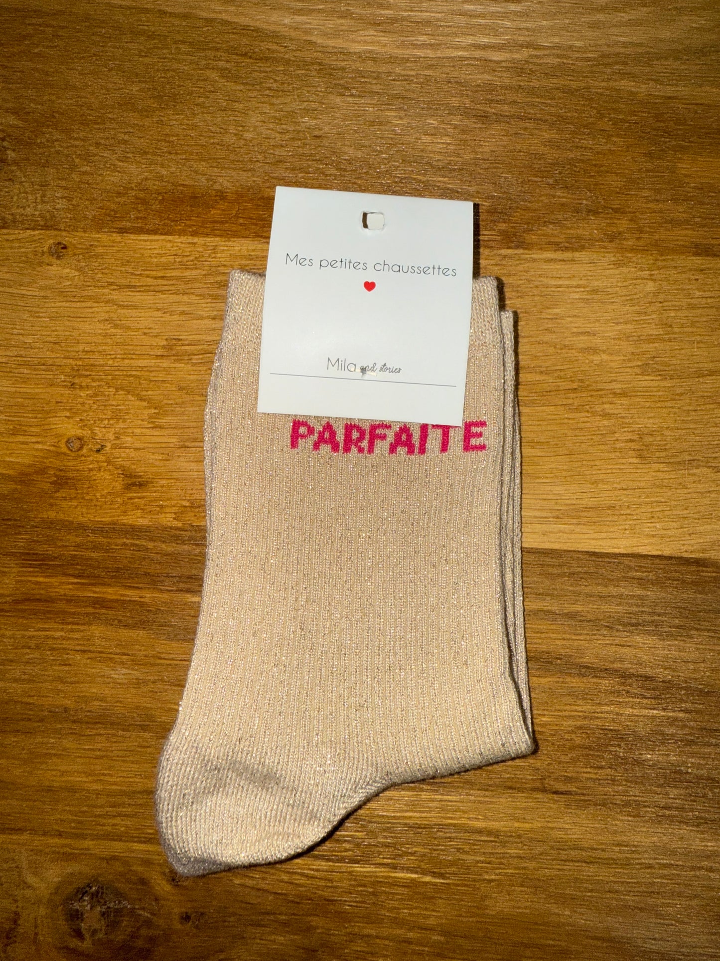 Chaussettes à paillettes Parfaite