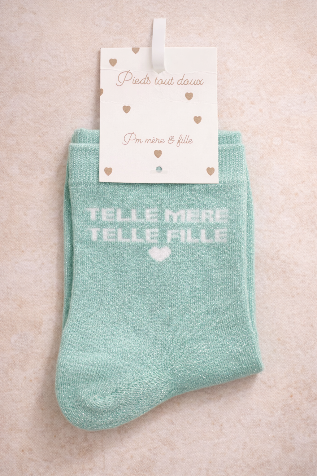 Chaussettes à paillettes Telle Mère Telle Fille