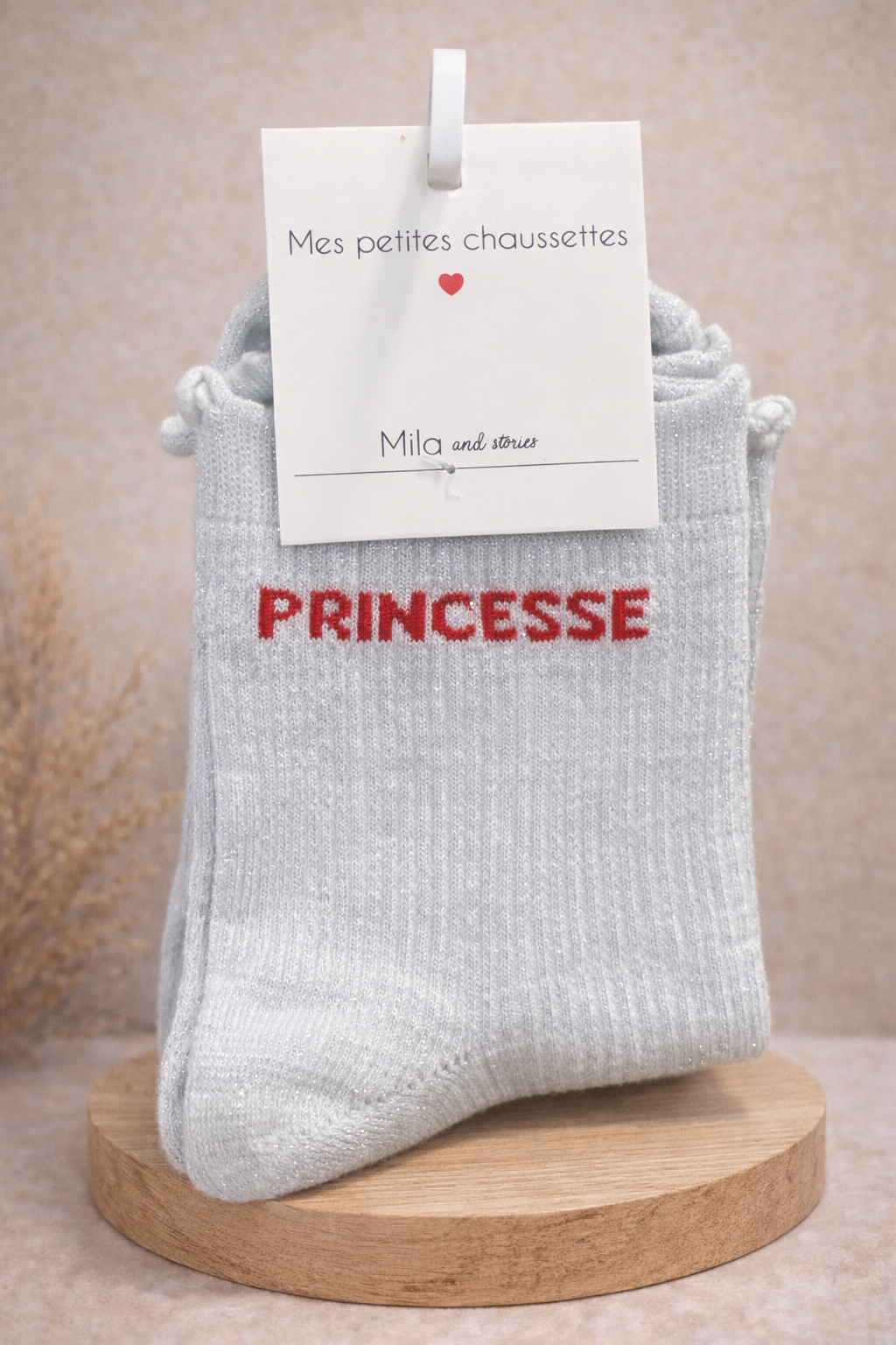 Chaussettes à paillettes Princesse
