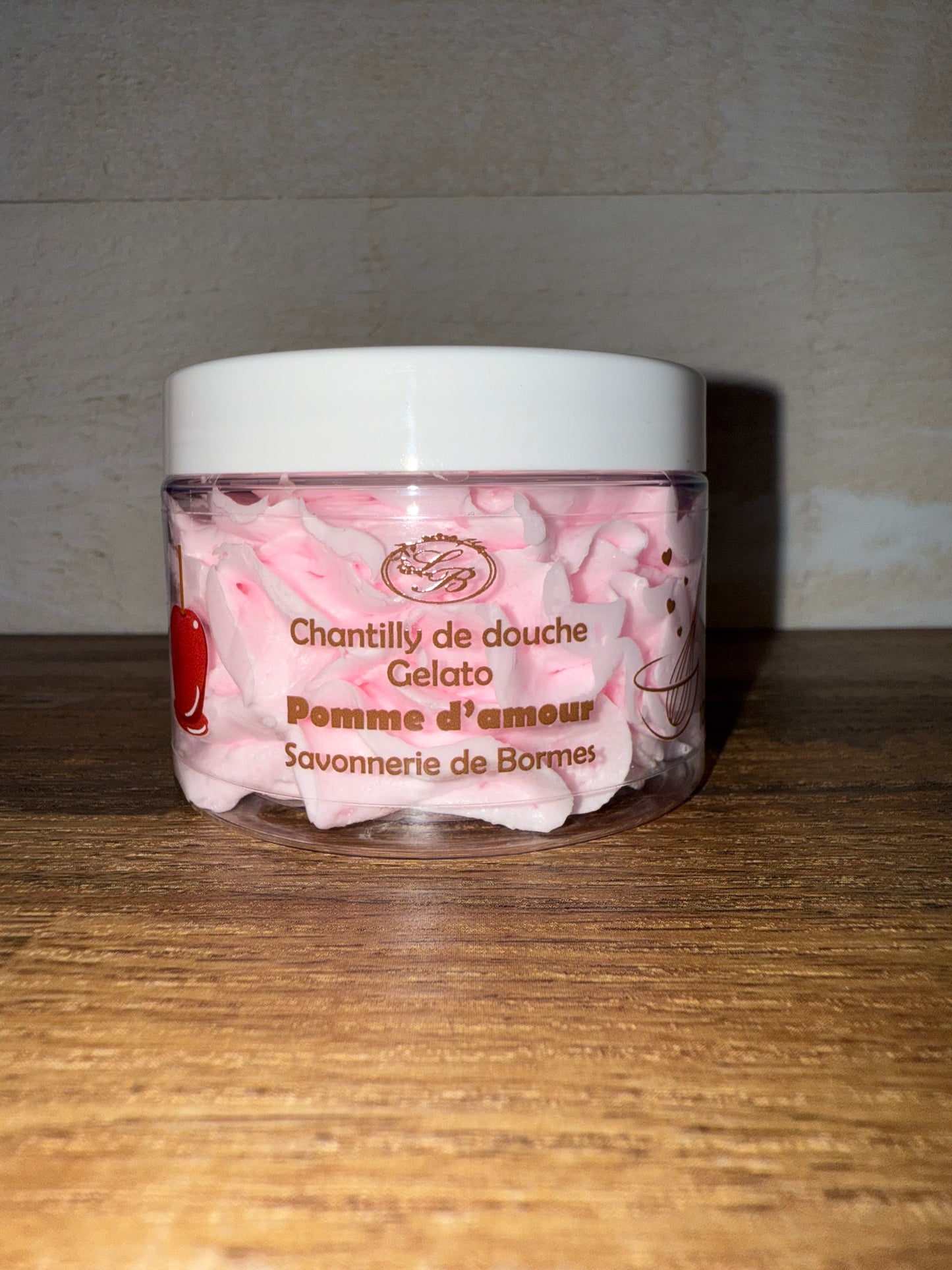 Chantilly de douche